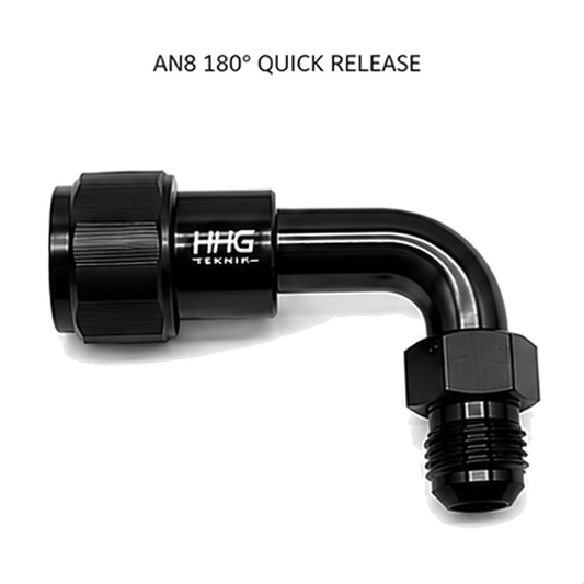 AN8 180° Quick Release